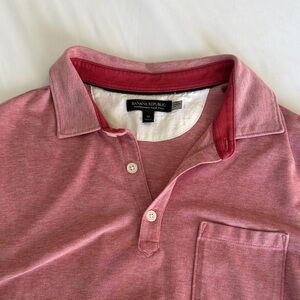 Banana Republic Men's Polo in Rose Red